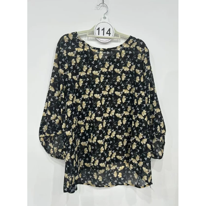 114号 夏季香云纱真丝大码上衣