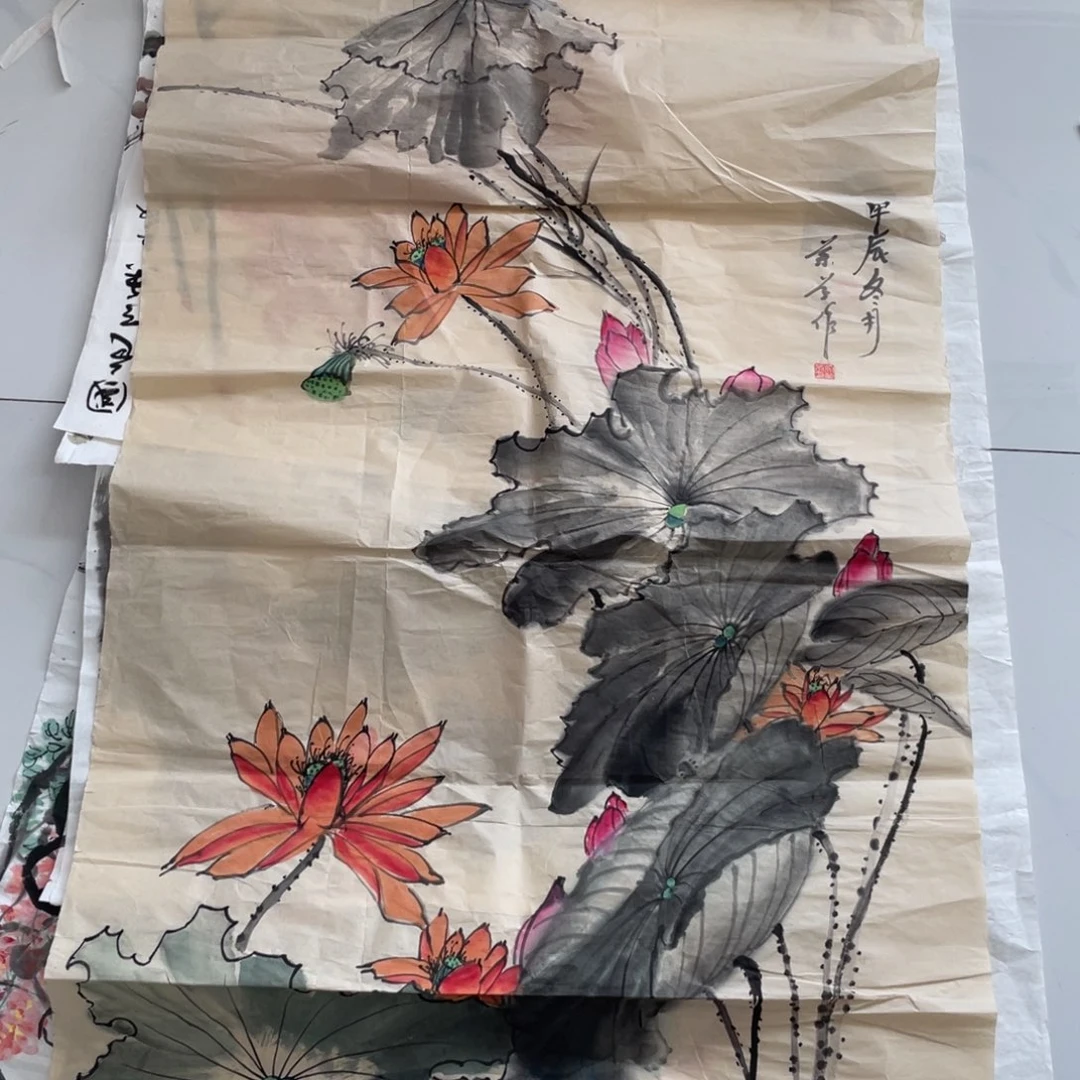 国画胡小春老师绘画