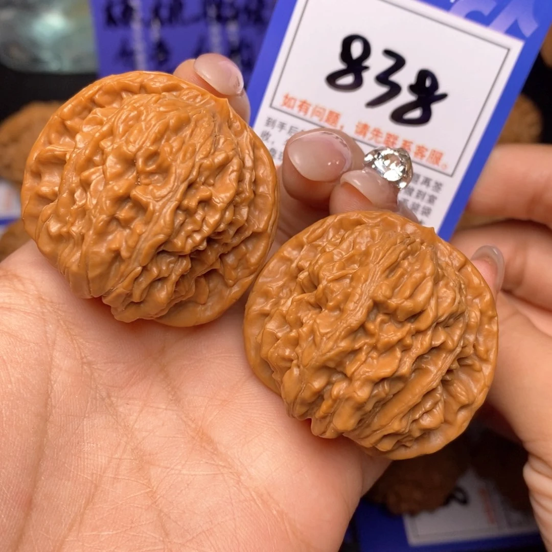 文玩核桃把件42四座楼 838
