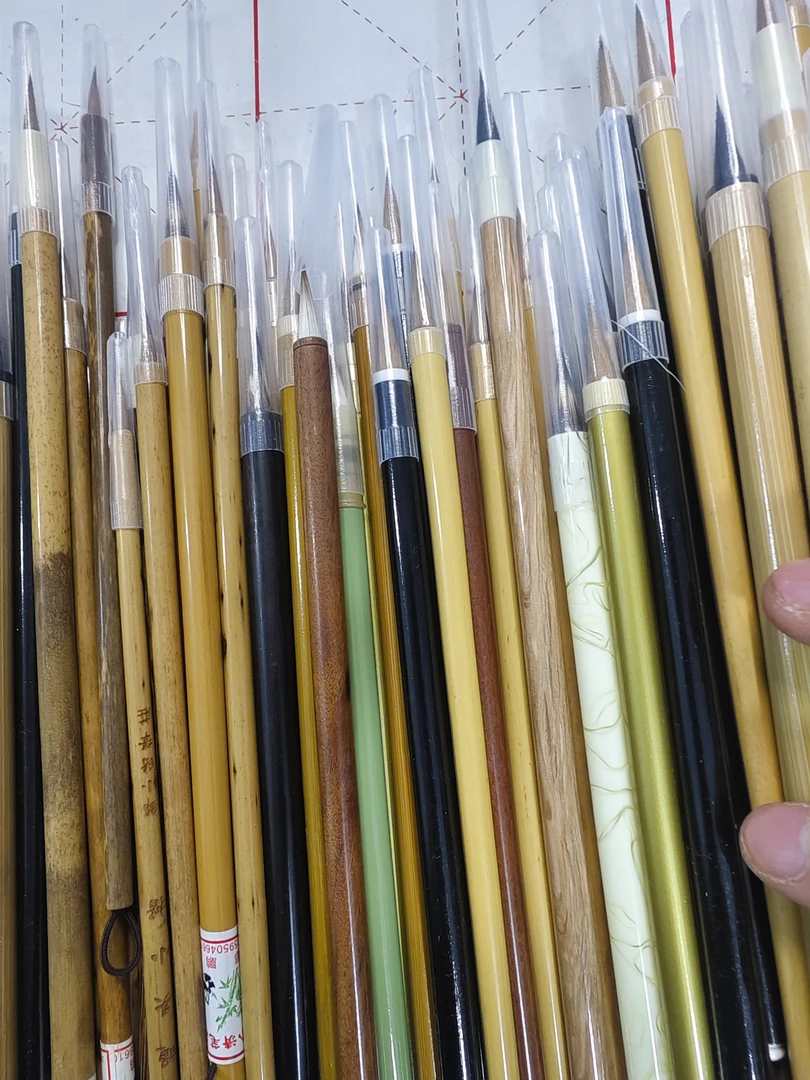 （邹小清笔莊）瑕疵品 瑕疵品 瑕疵品10支瑕疵品高货小楷毛笔