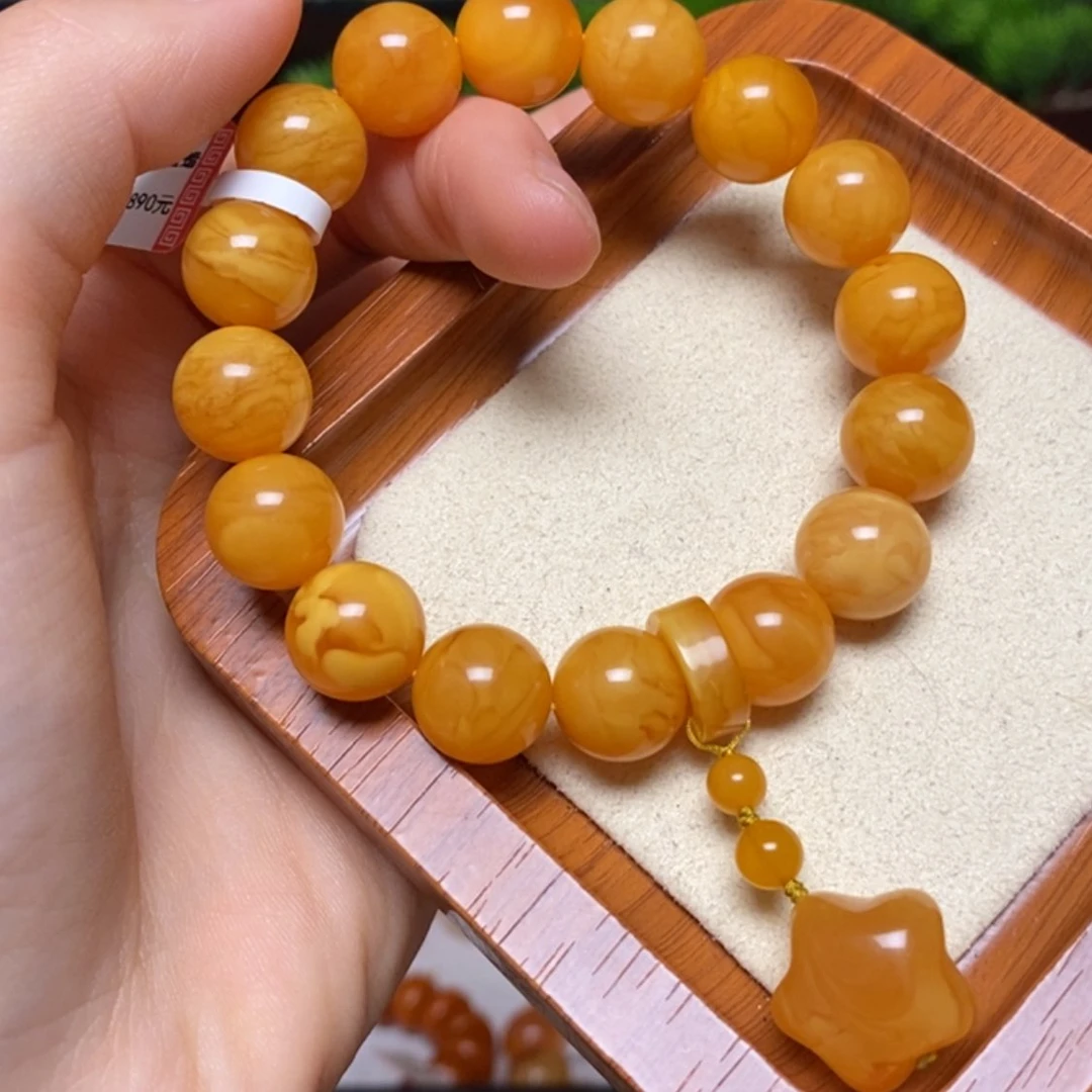 【闪购商品】手链蜜蜡未镶嵌手串