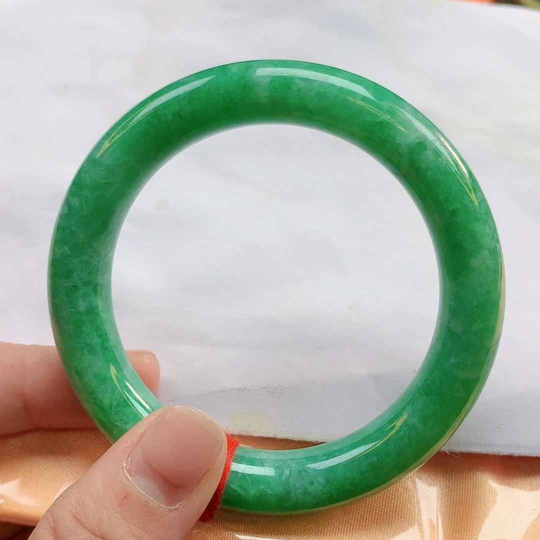 翡翠手镯未镶嵌53圈圆1147