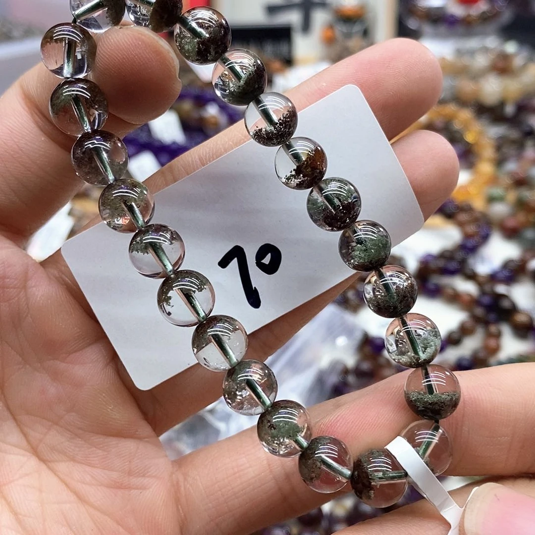 水晶手串未镶嵌天然