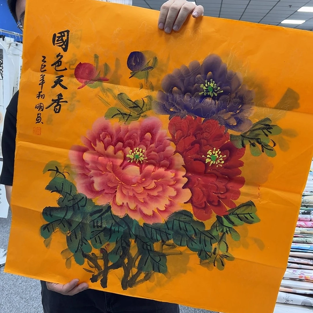国画国画纯手绘作品