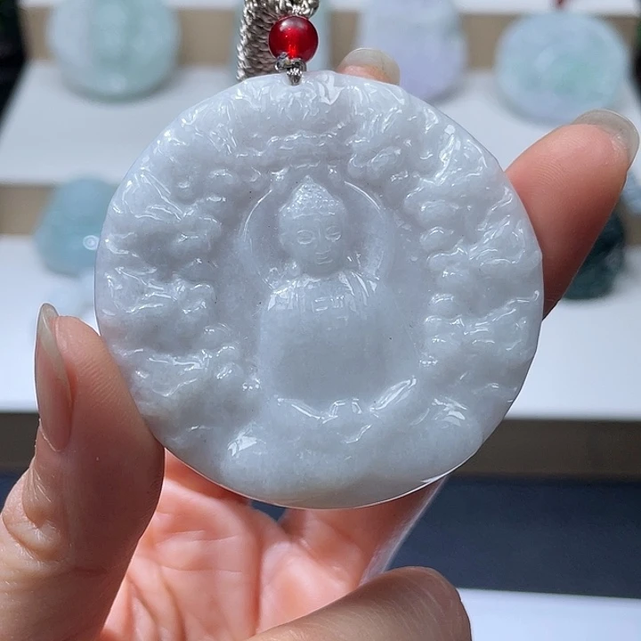 翡翠未镶嵌颈饰翡翠25