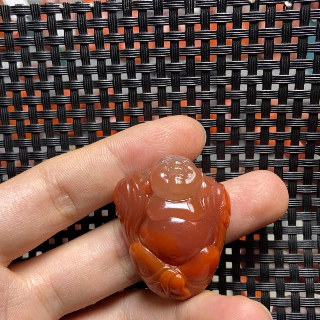 南红玛瑙未镶嵌吊坠(不含链)