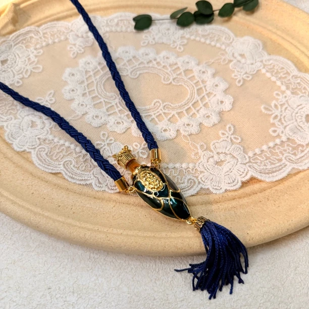 铜合金项链 【六六中古】孤品复古香水瓶项链th7925