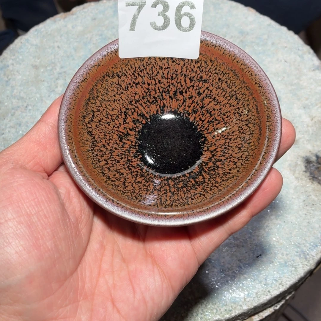 茶盏松风渡柴烧建盏甄选