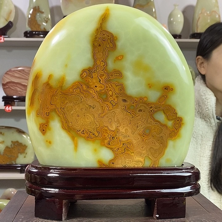 石材天然原石观赏石摆件