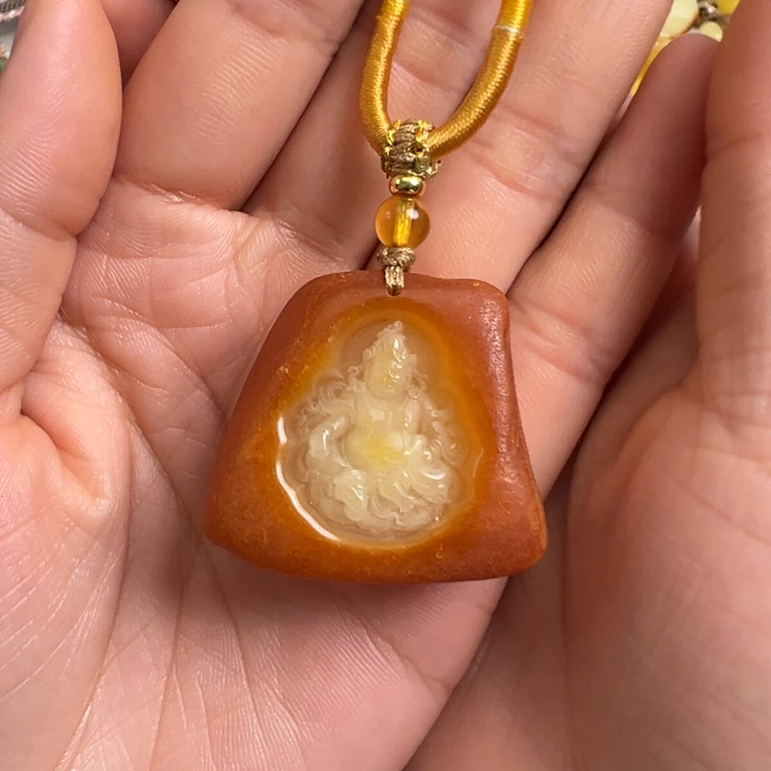 蜜蜡未镶嵌裸石蜜蜡