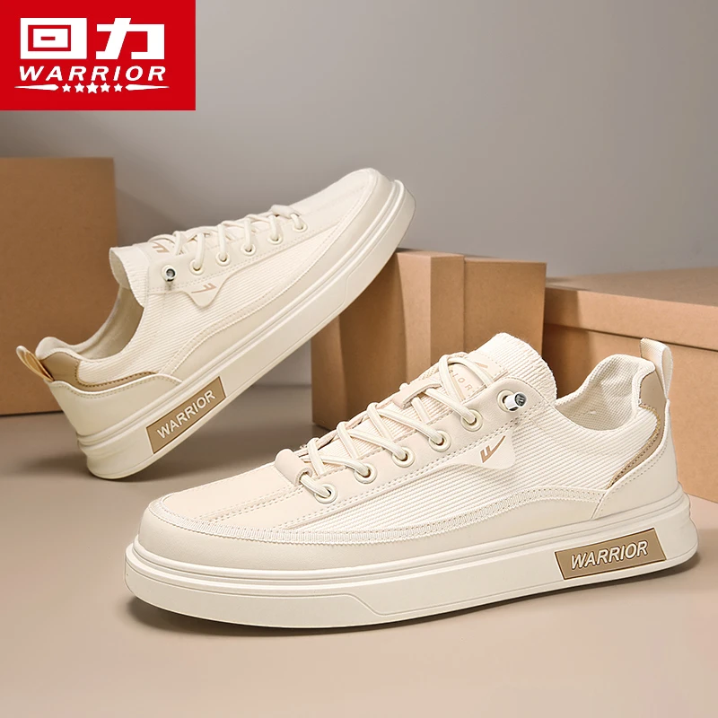 回力男鞋夏季透气帆布2025新款休闲百搭小白鞋网面薄款一脚蹬板鞋