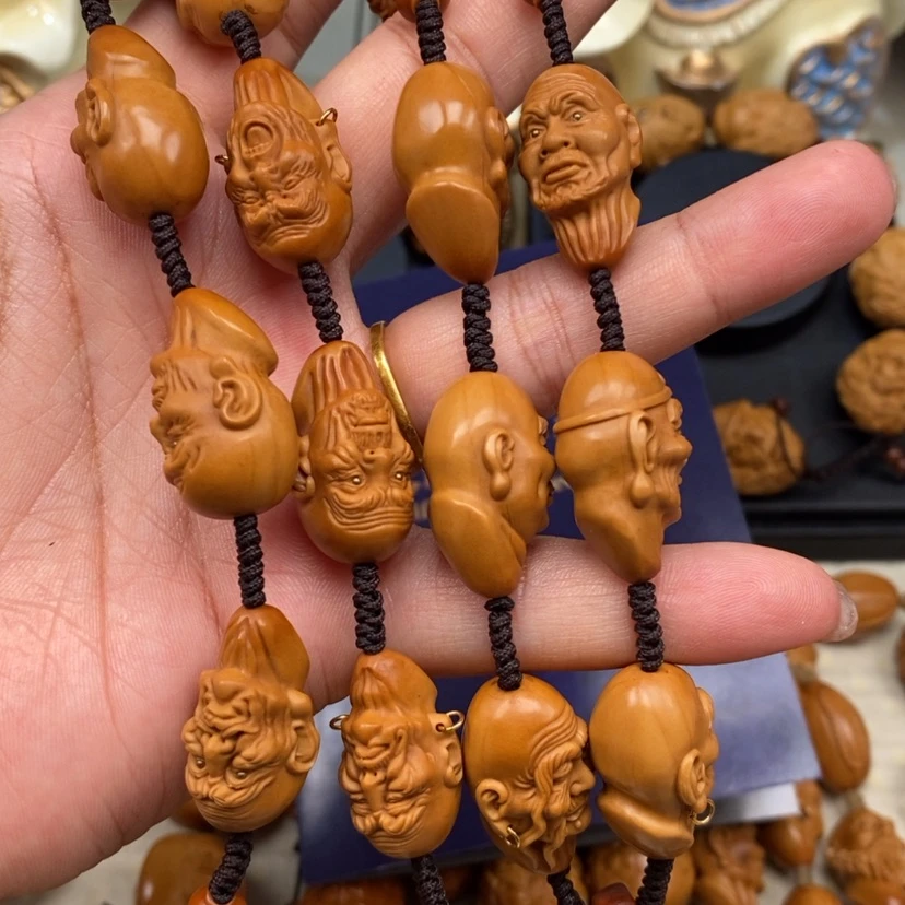 【闪购商品】橄榄核吊坠橄榄手工雕刻工艺