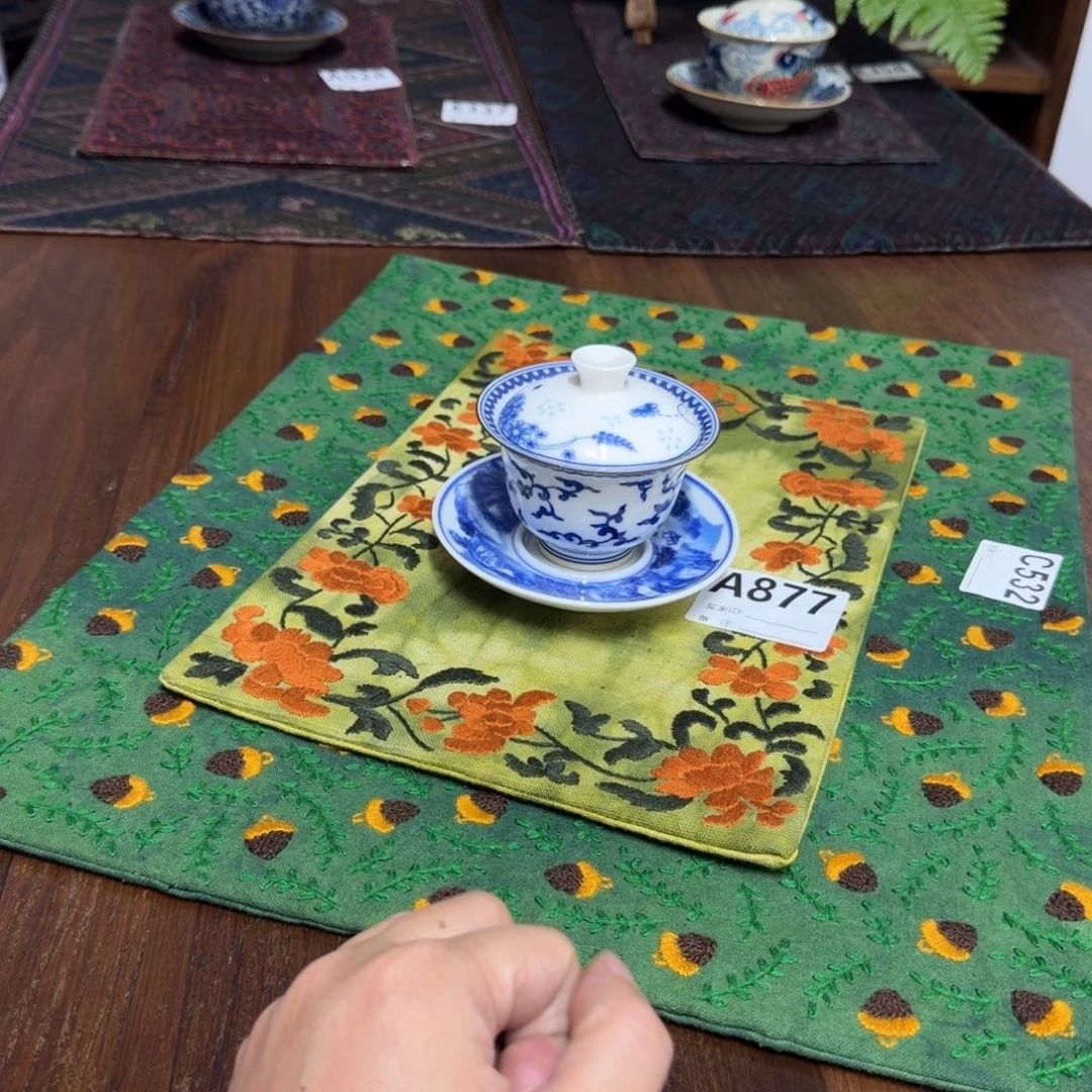 10 都是一张价格三十六纺茶垫茶器