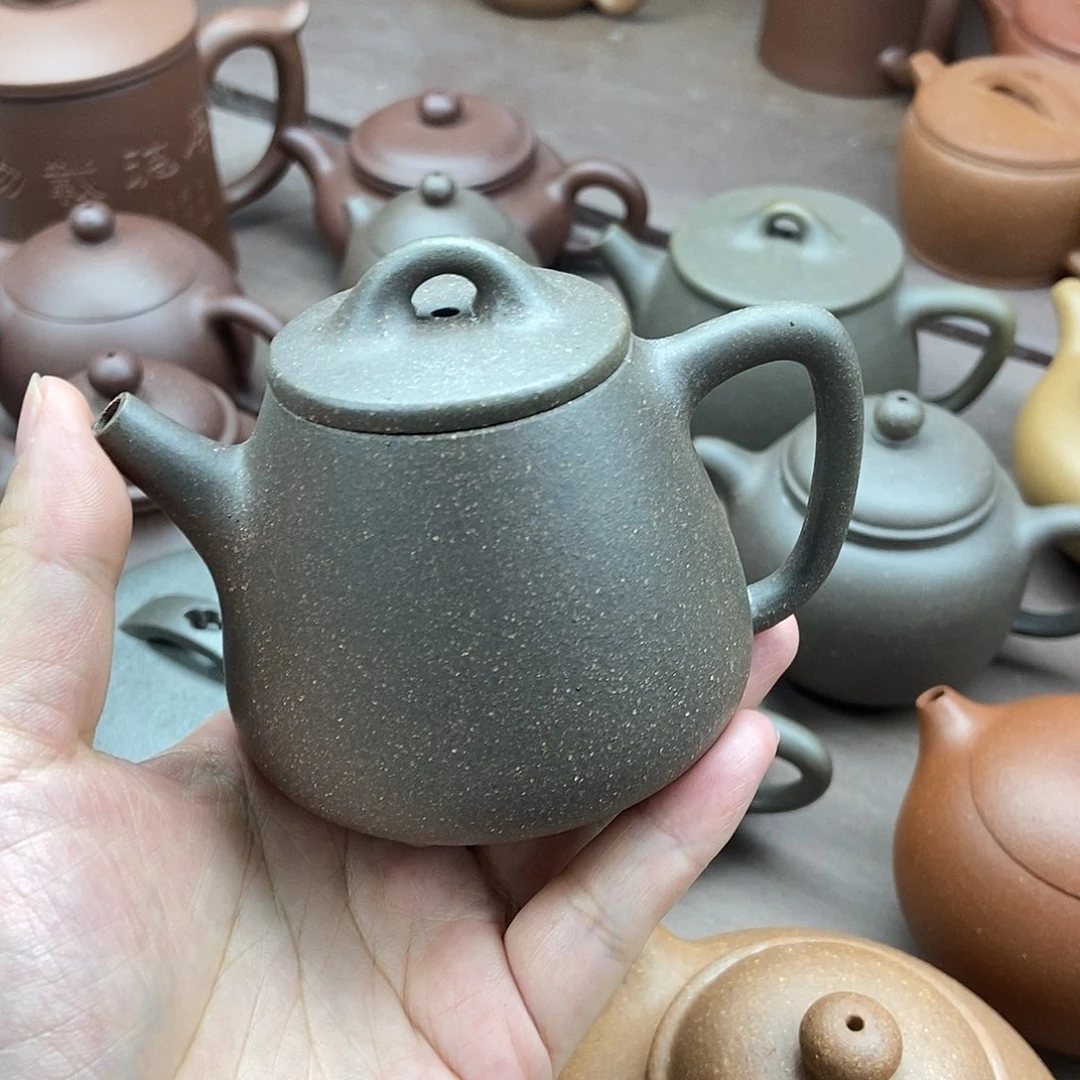 茶壶紫砂微瑕150高瓢0添加