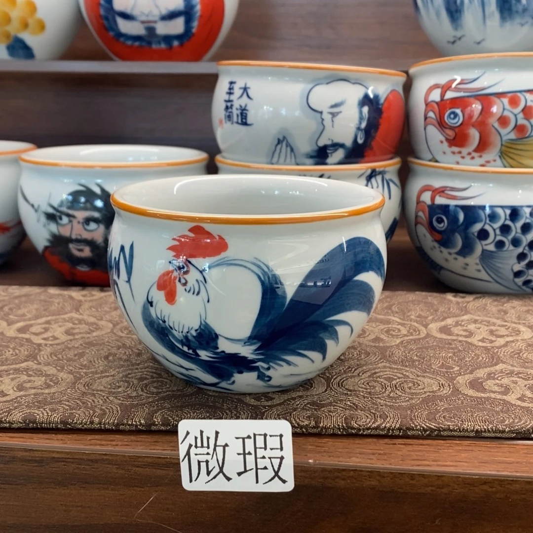 釉下彩手工绘制手工绘制