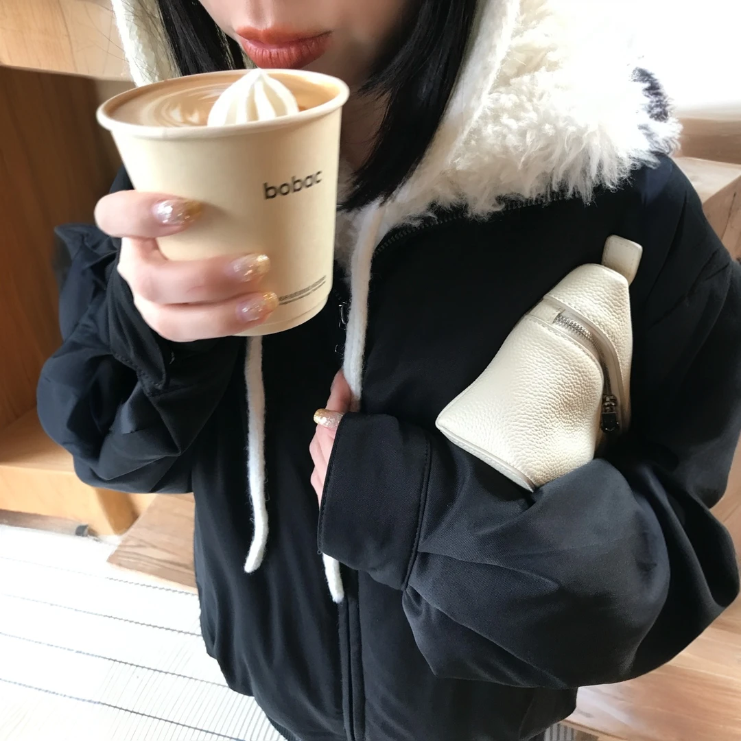 sukiired冬季3M新雪丽棉拼接软糯环保毛大棉服休闲保暖拉链夹克