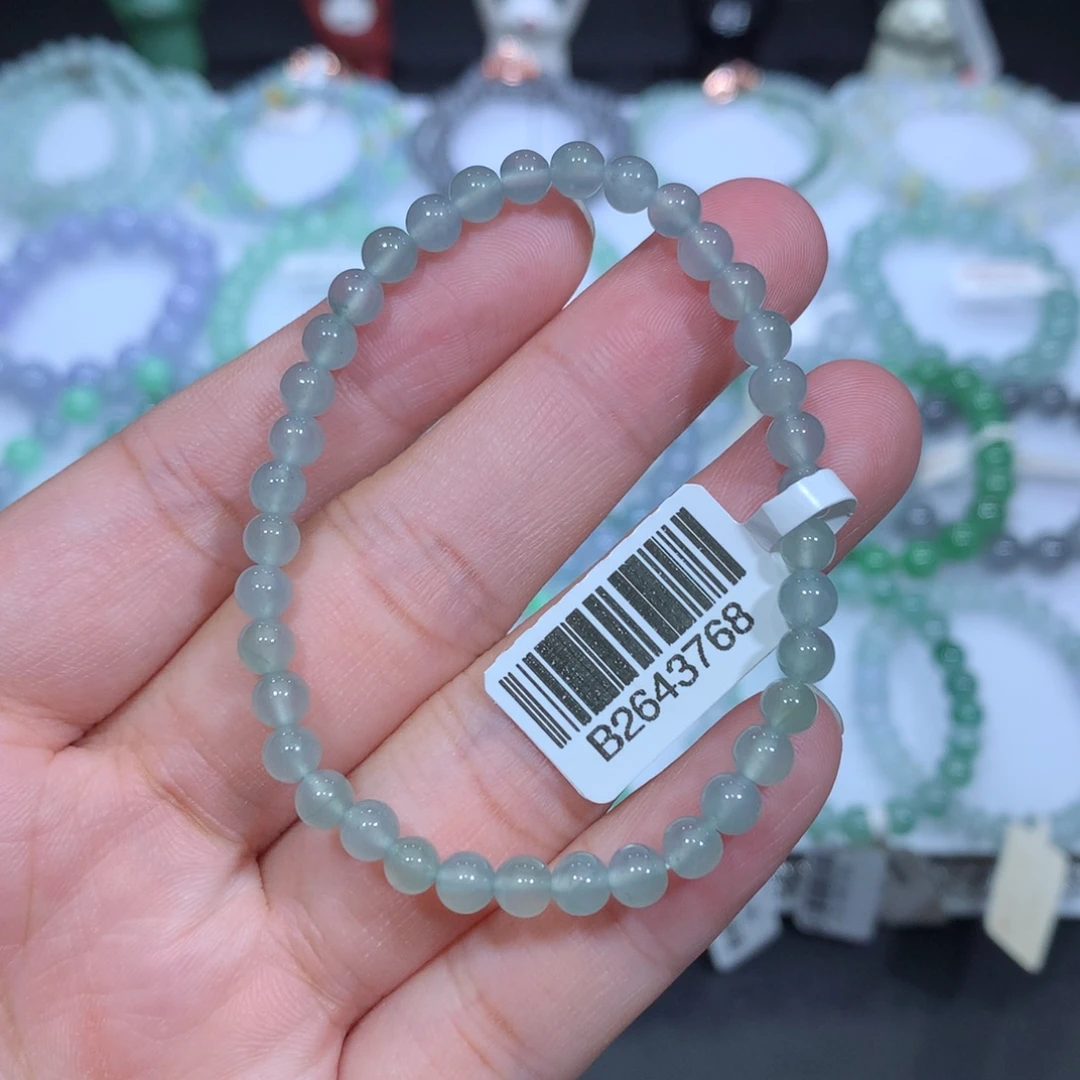 翡翠未镶嵌手串天然