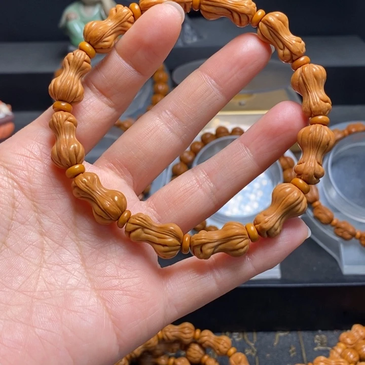 手串桃核花生手串12
