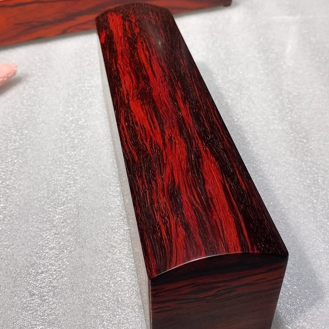 檀香紫檀（小叶紫檀）独板扣盒25/6/7