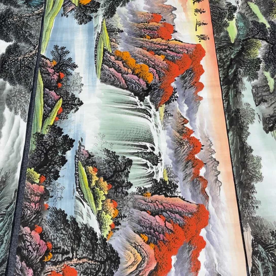 国画老师手绘作品