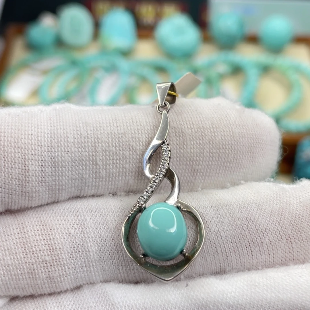 绿松石未镶嵌配饰