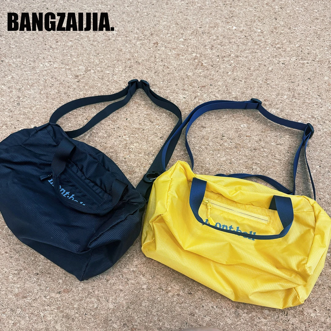 邦仔家日系2025新款儿童户外多功能休闲运动斜挎包中大童单肩包