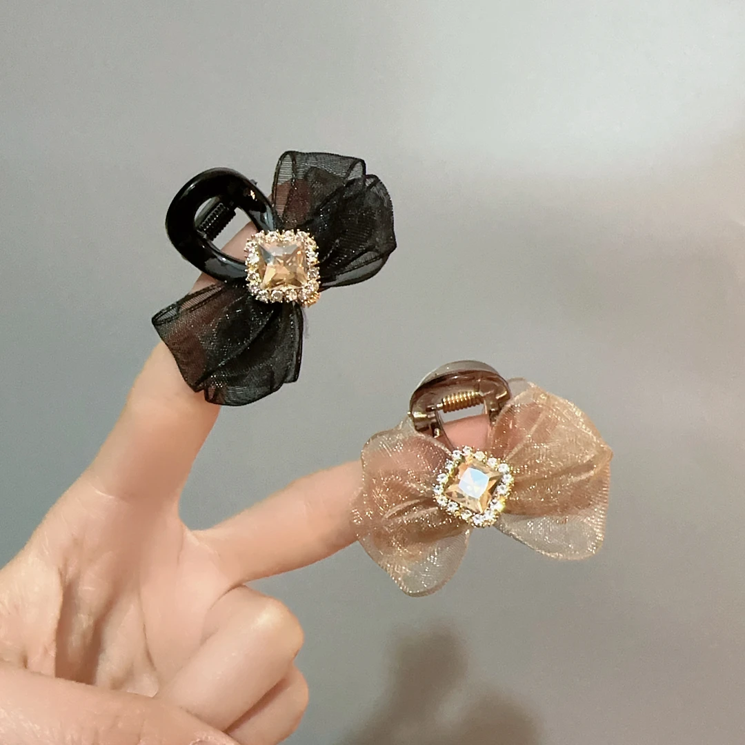 2025新款清凉小迷你抓夹4cm女精致刘海夹碎发夹日常通勤约会必备