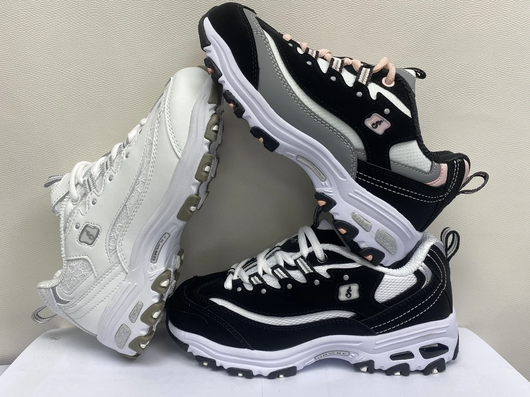 URWBF熊猫鞋新款四季加厚透气网红潮厚底ins美拉增高情侣鞋女鞋LS