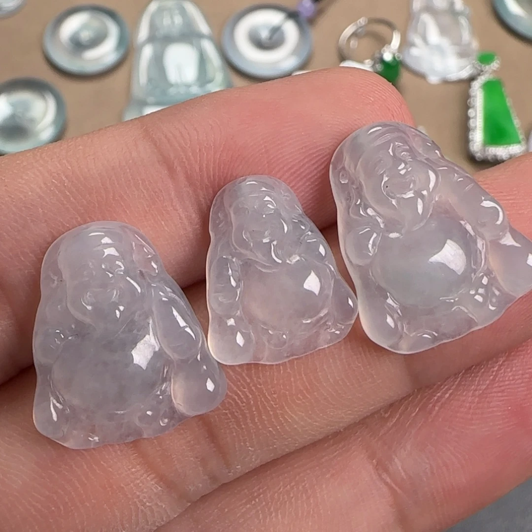 翡翠未镶嵌颈饰