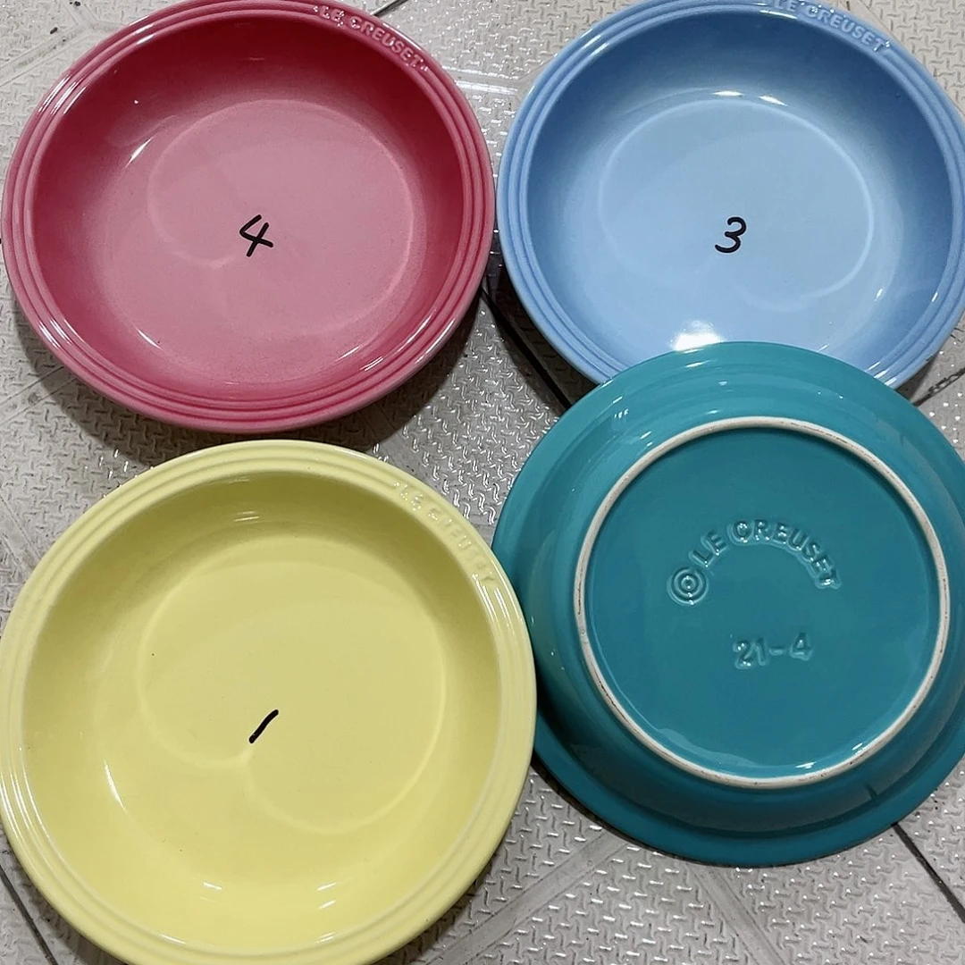 陶微瑕陶瓷餐具家用 两个