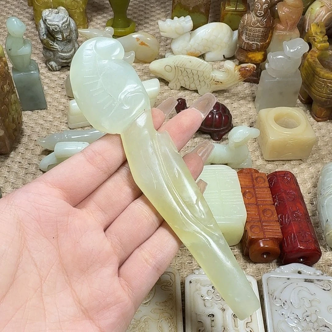 白玉菩提吊坠挂件