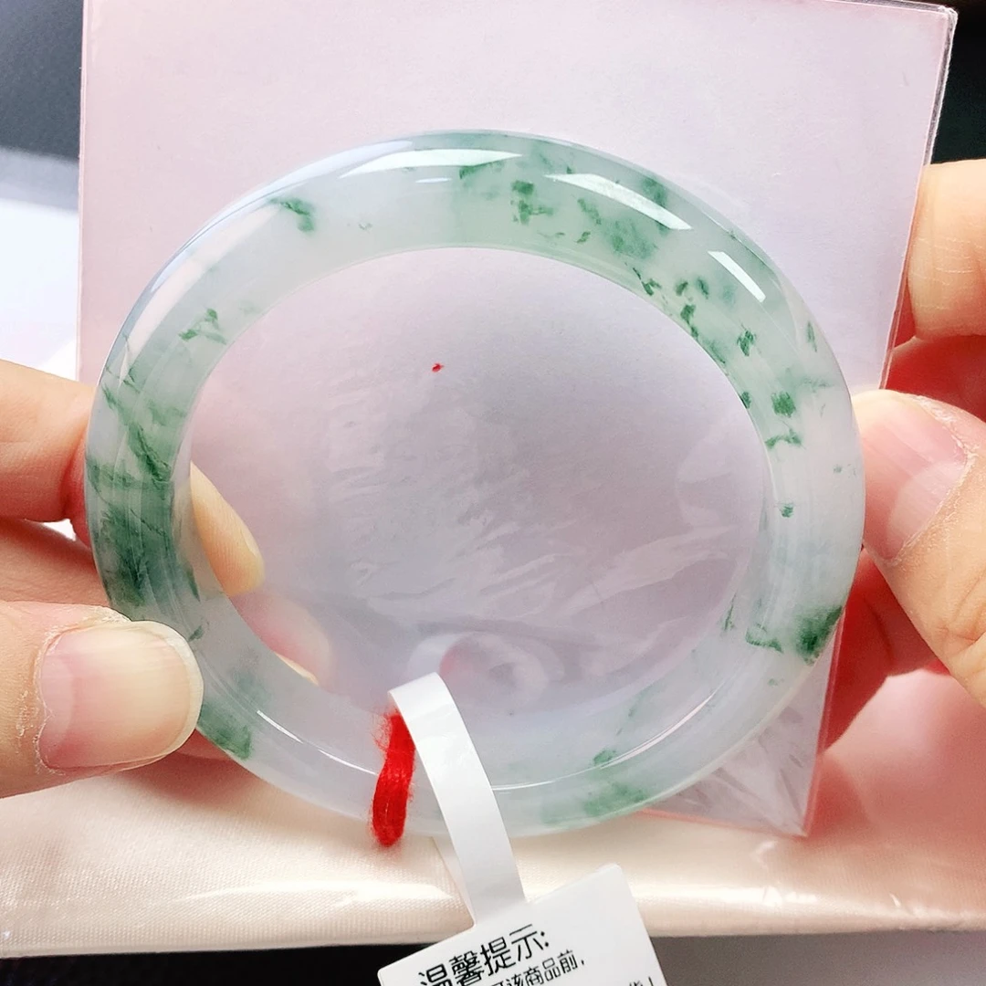 未镶嵌手镯翡翠53圈