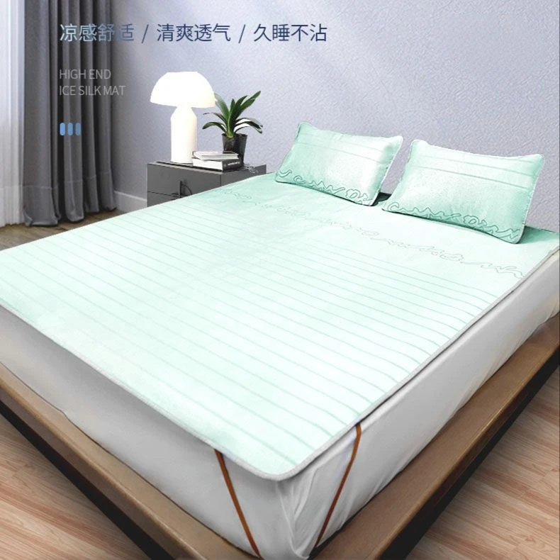 真冰丝凉席单双人浪@&莎凉席加厚清凉一夏裸睡夏天睡眠好物