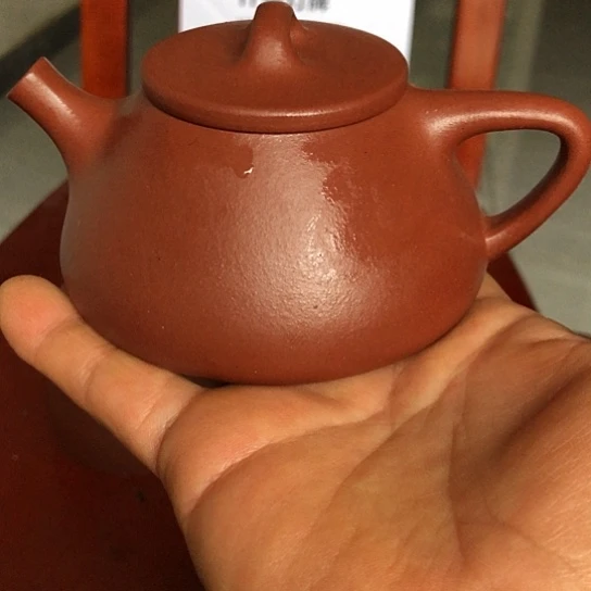 茶壶紫砂小红泥石飘200豪升