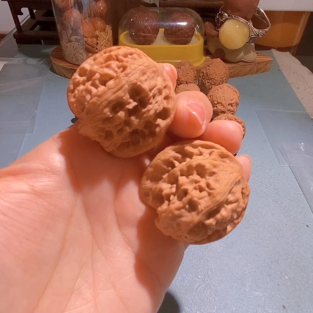 文玩核桃把件野狼41