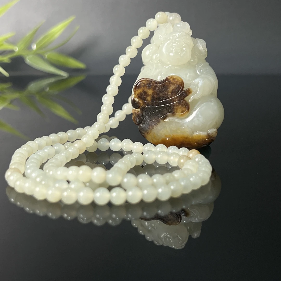 1204GC6602和田玉挂件