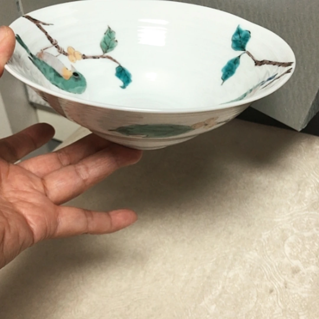 【闪购商品】碗九谷烧子直径16高度6