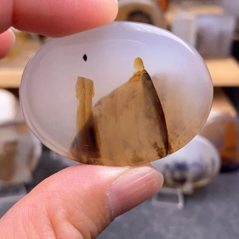 玛瑙/玉髓吊坠(不含链)未镶嵌