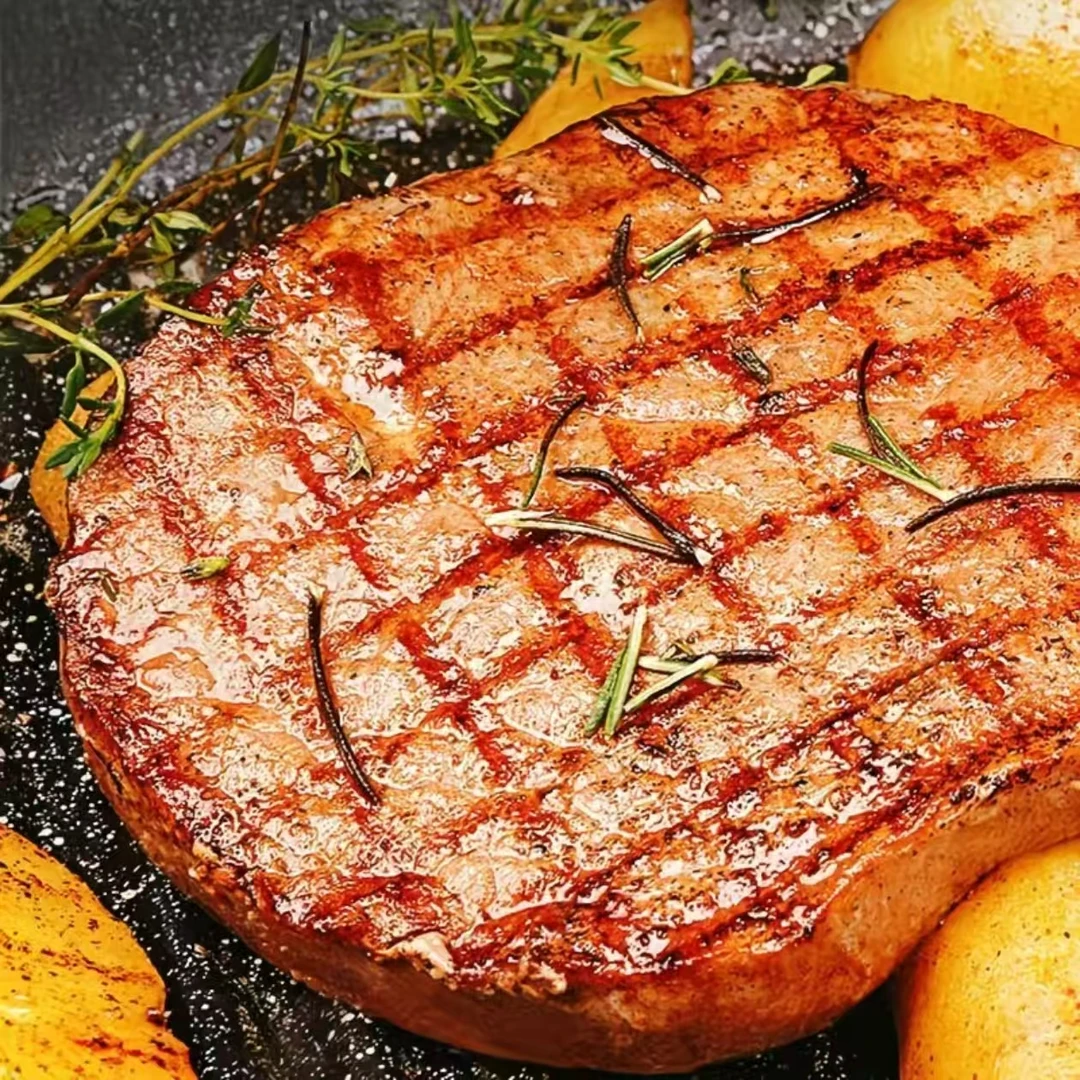 整切牛排腌制眼肉牛排家庭新鲜鲜嫩牛排【6片】
