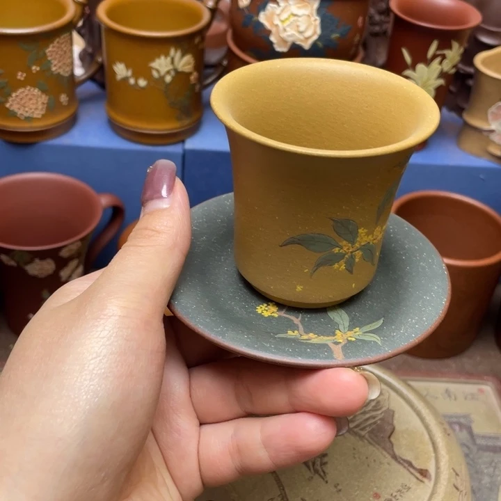 紫砂茶杯紫砂主人杯