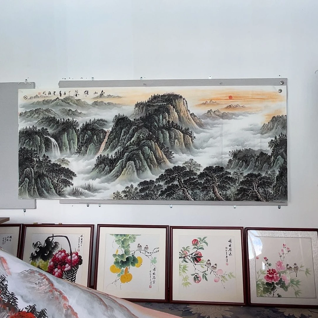国画山水画作品欣赏1