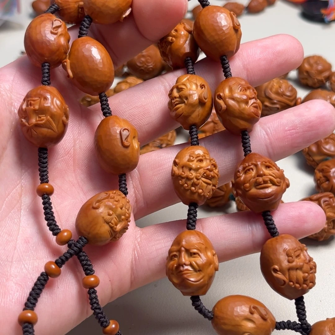 橄榄核吊坠z****z十八罗汉