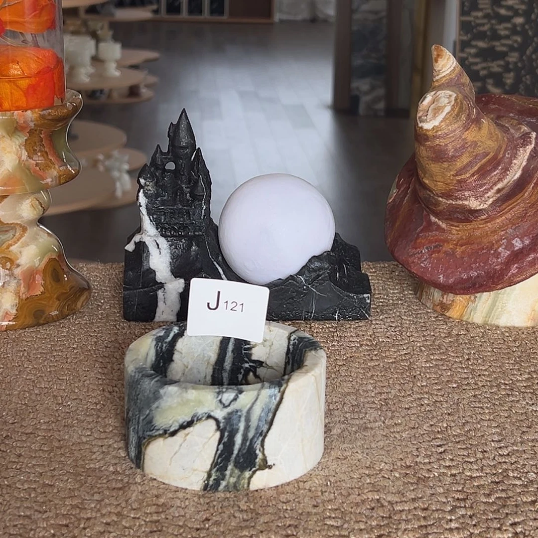 石材J121暮光之城宠物碗