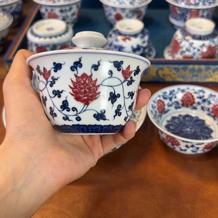 摆件景德镇茶器百宝箱
