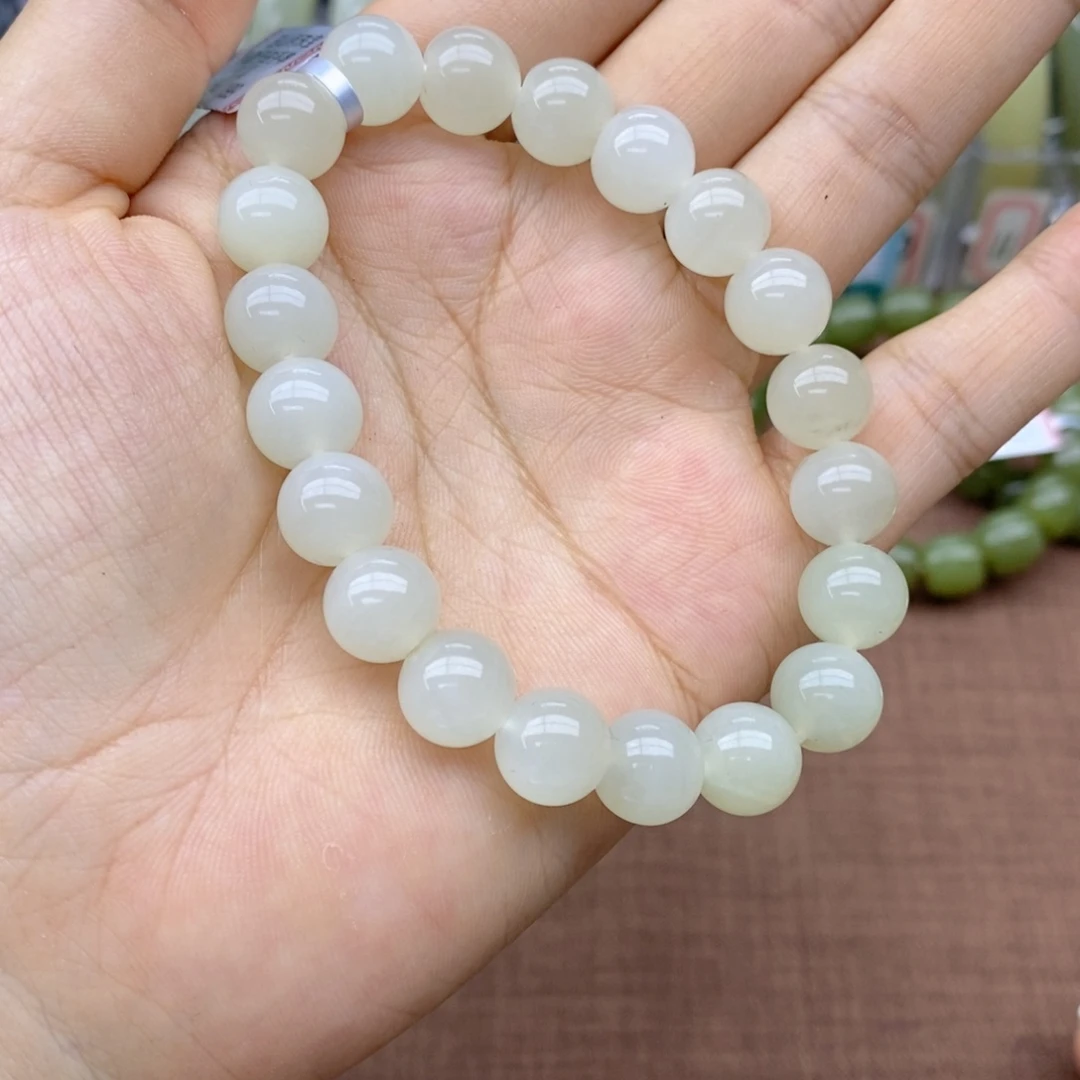 未镶嵌手串和田玉卡10