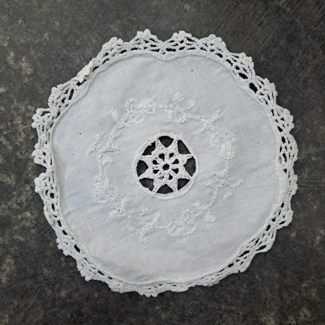 15cm钩针复古欧式盘垫