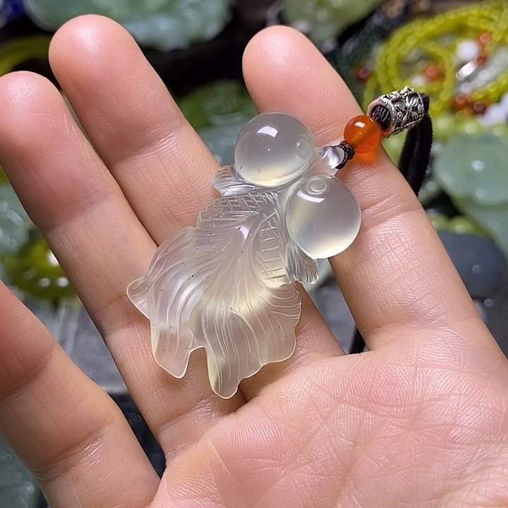 岫玉未镶嵌岫玉颈饰