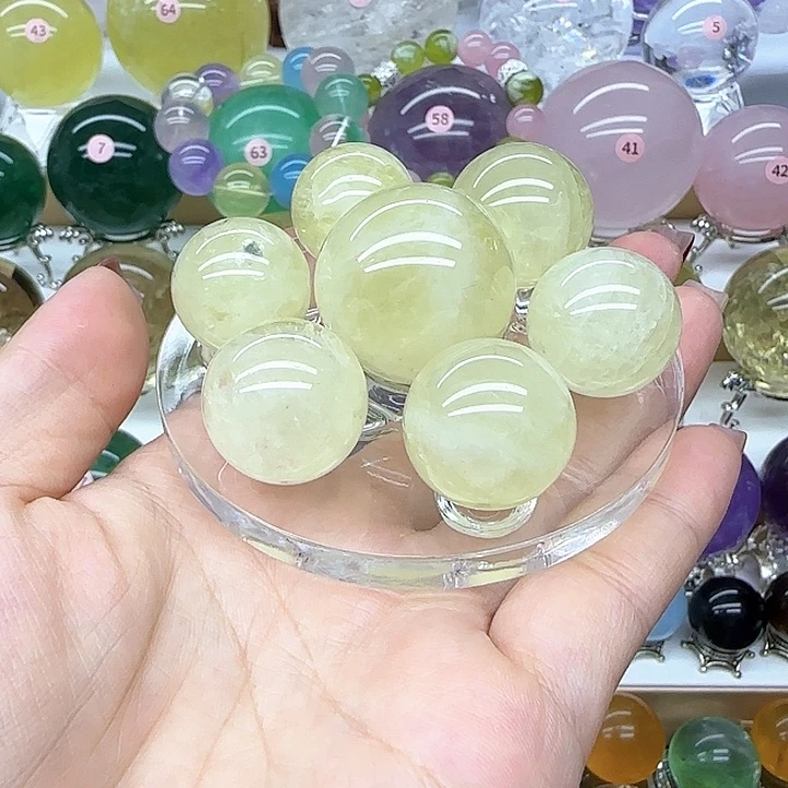 水晶未镶嵌珠宝半成品