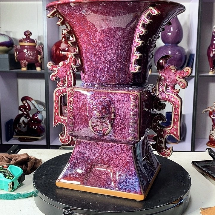 瓷片中国神垕精品钧瓷