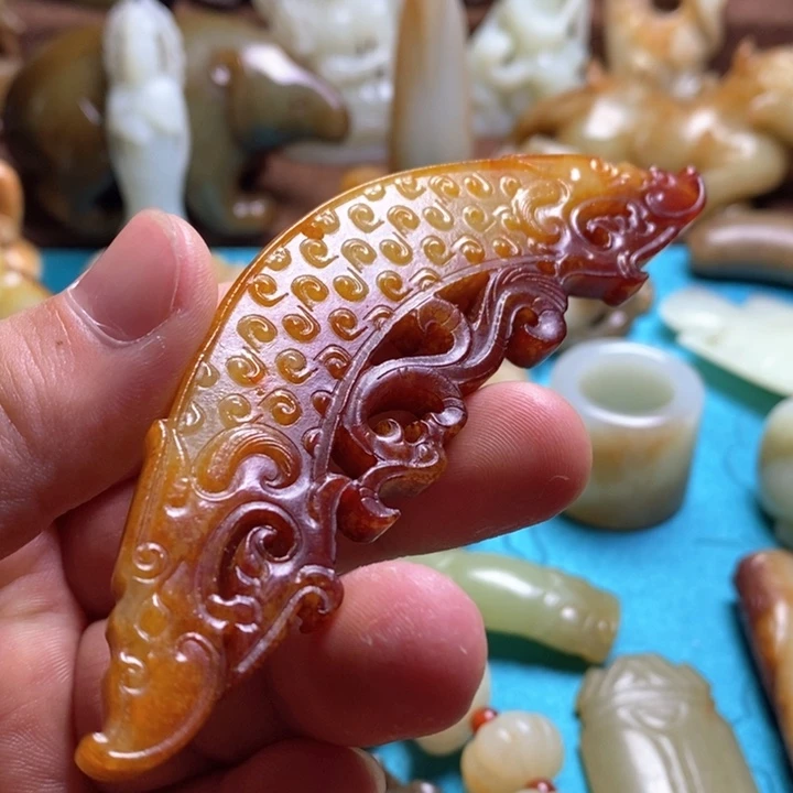 和田玉挂件未镶嵌